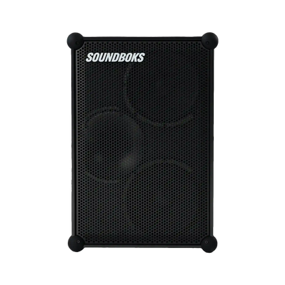 Black Soundboks 4 Product Shot Front