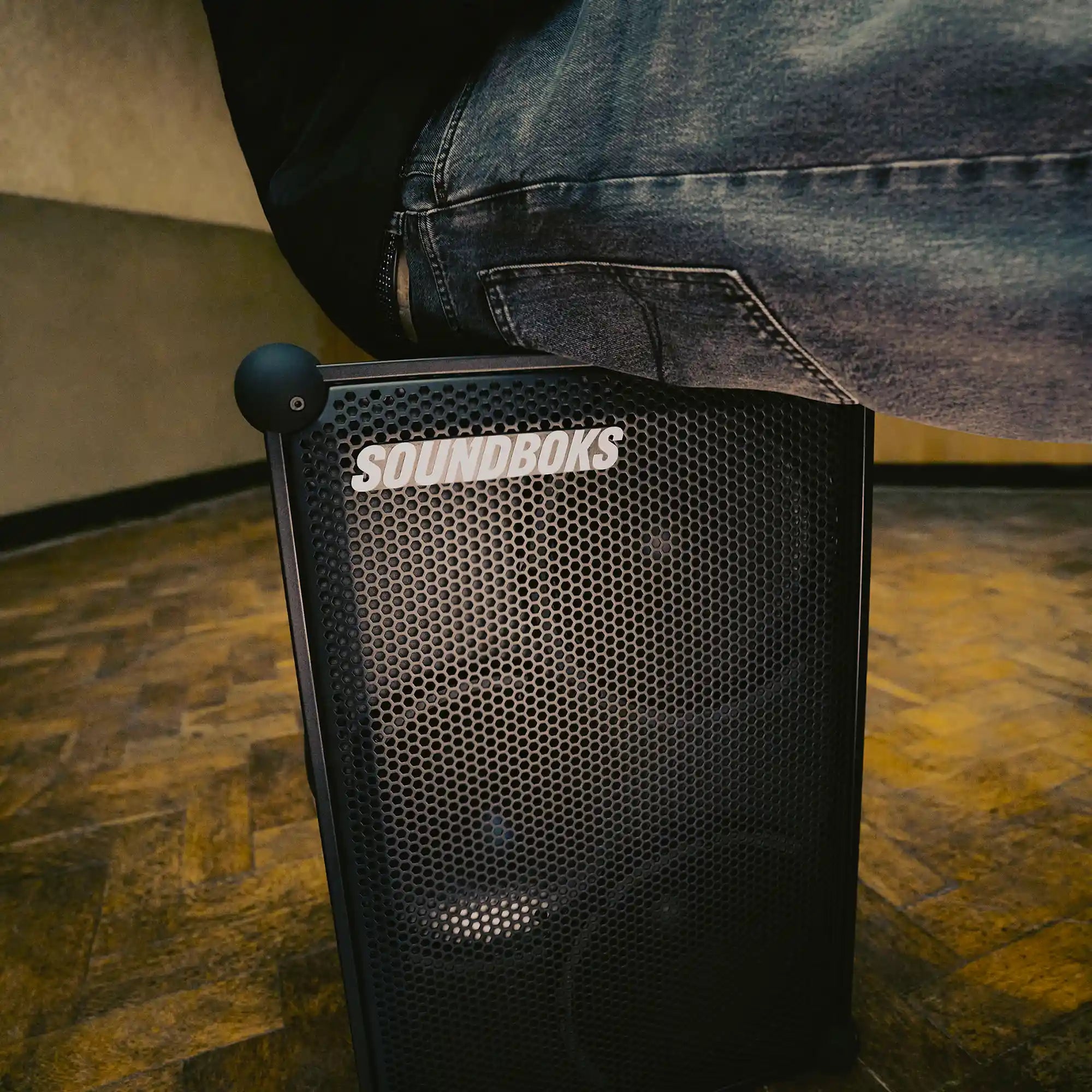 sound boosting box SOUNDBOKS 4 (Metallic Gray) - New Battery