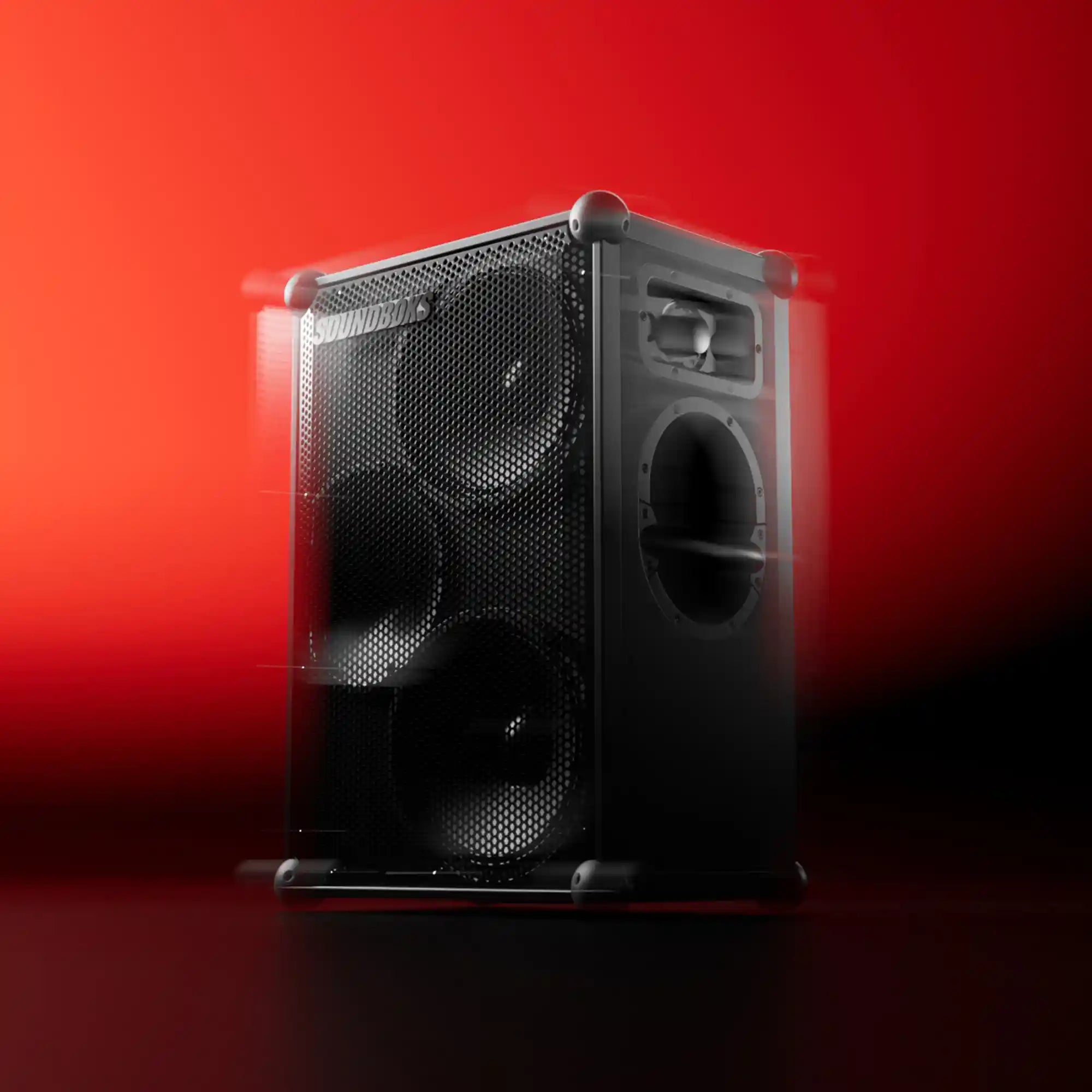 sound boosting boxes SOUNDBOKS 4 (Metallic Gray) - New Battery