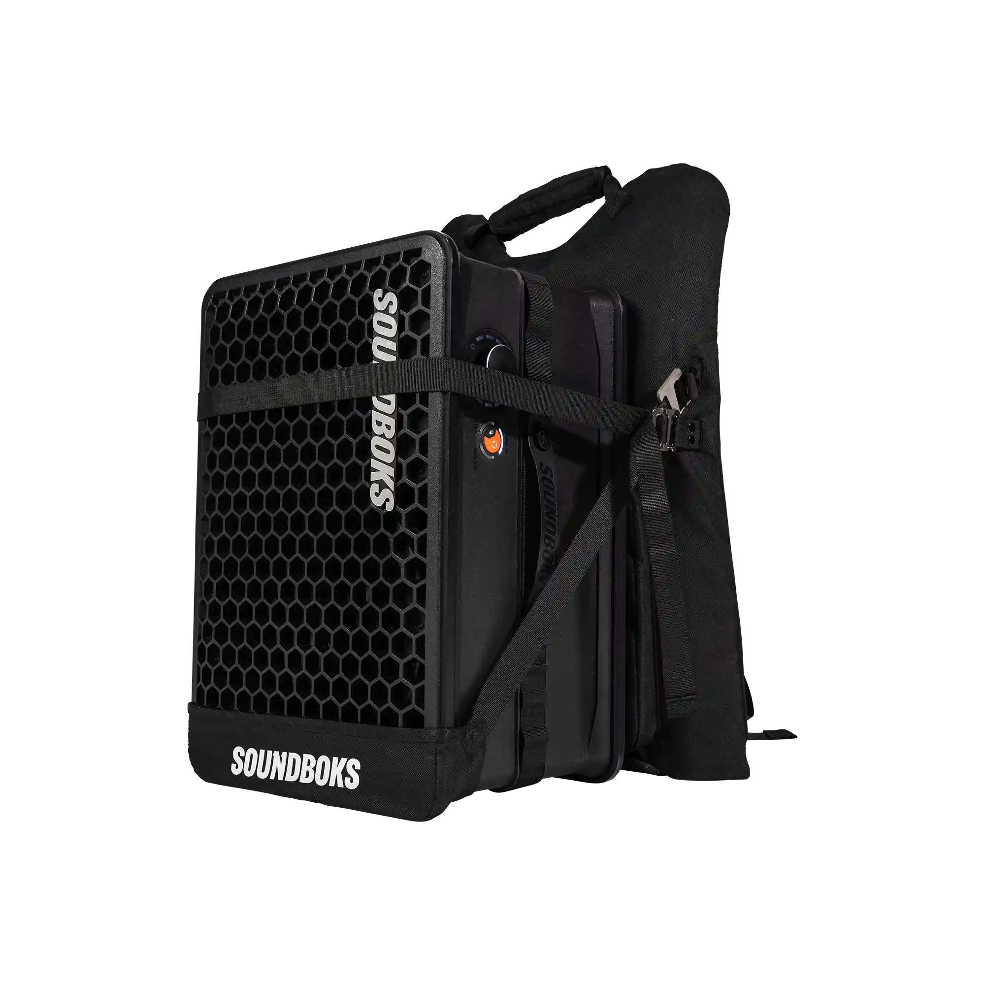 Soundboks Go in The Backpack